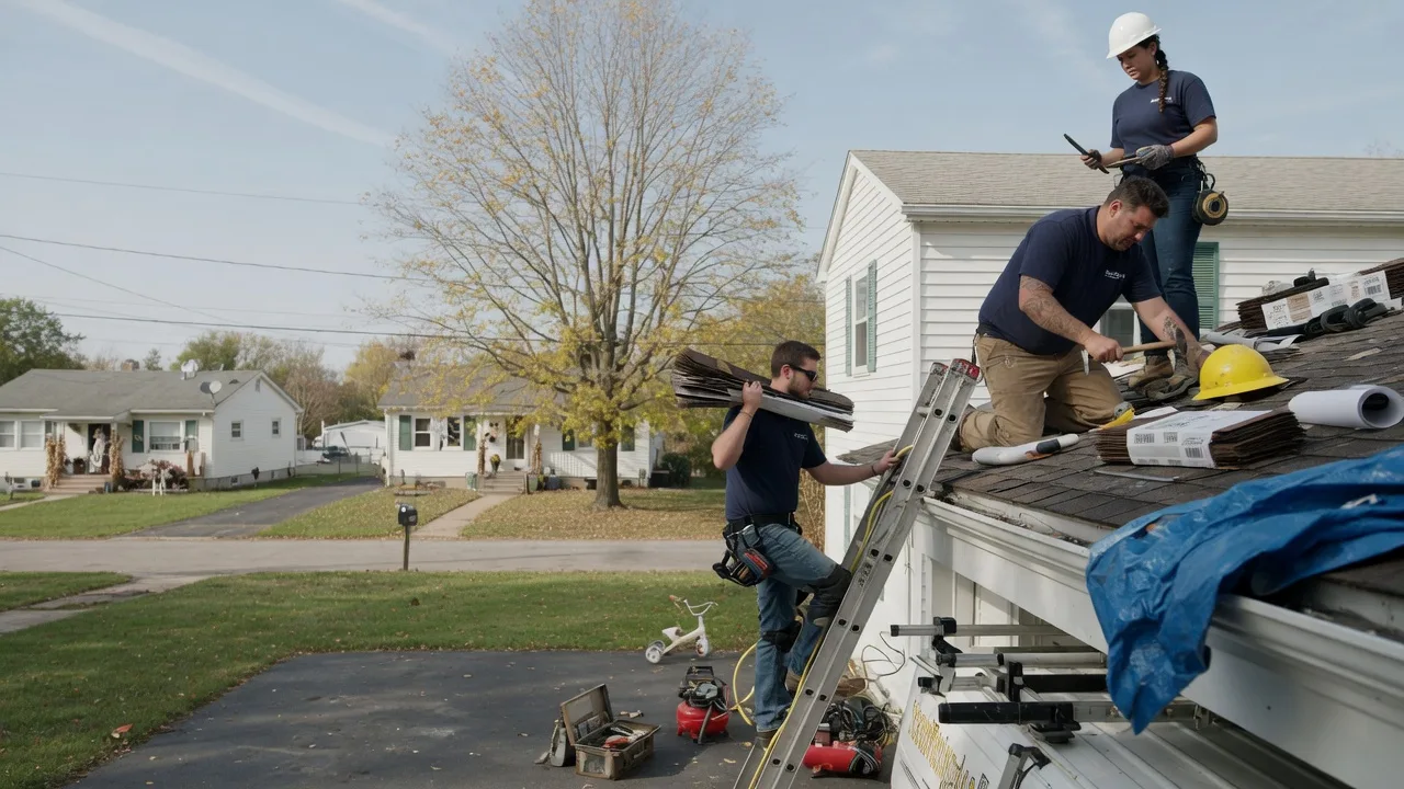 Local Roofing Contractors in Milan, KS near me